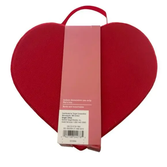 New Spritz Chocolate Bird Valentine's Day Box Decor - Picture 3 of 6